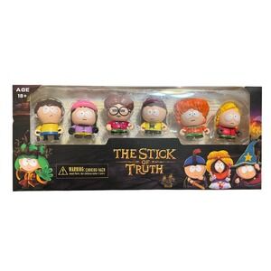NIB South Park The Stick Of Truth Display Action Figures Set Of 6 Dolls T-634
